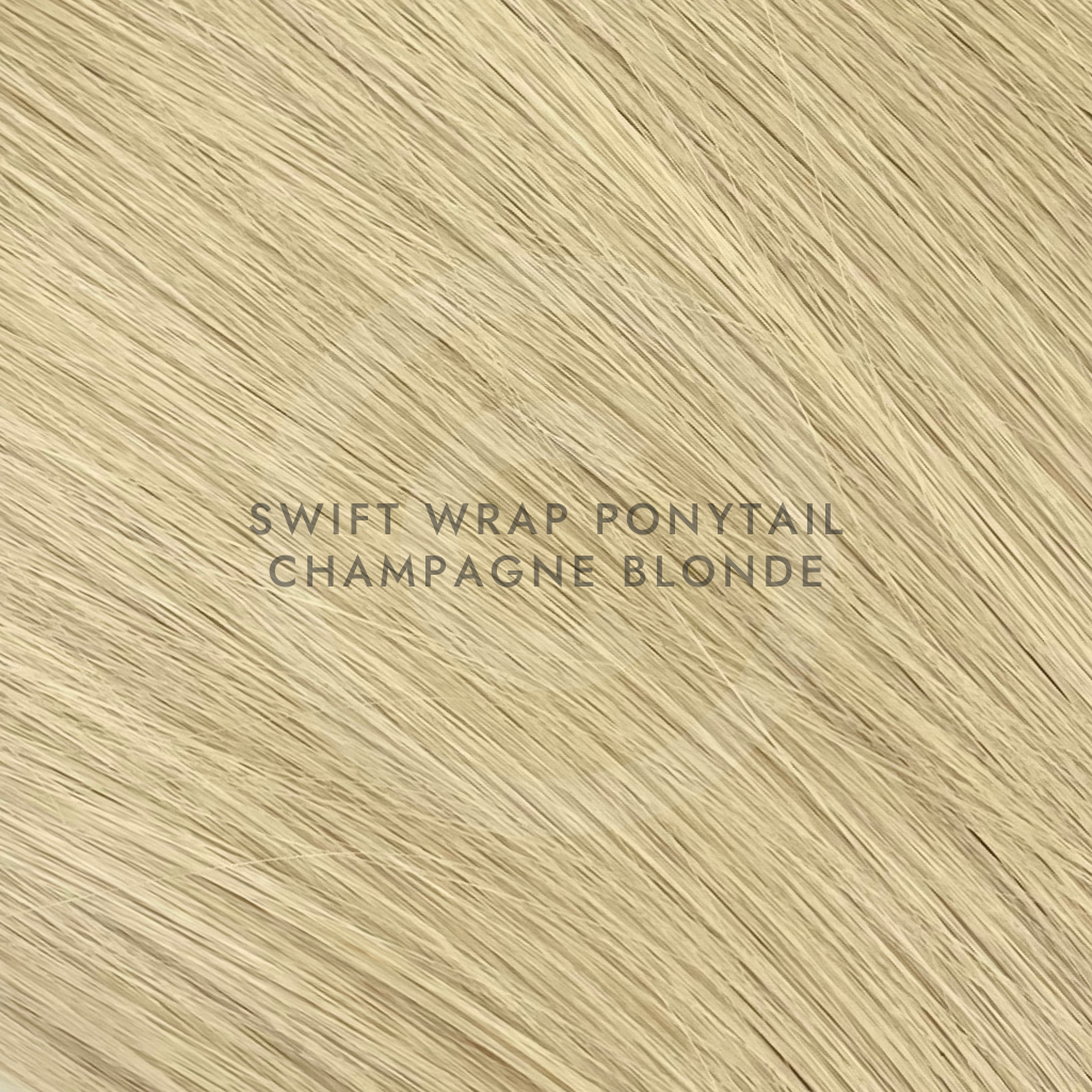 Champagne Blonde - The Glam Ponytail