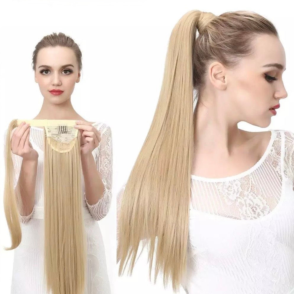 The Sleek 20" - Vegan Fibre Ponytail