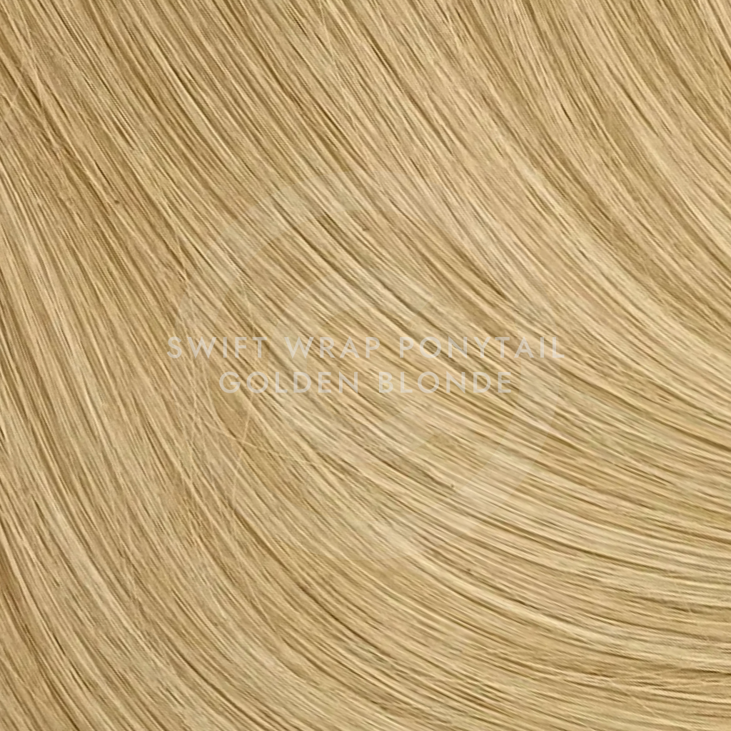 Golden Blonde - The Flick Ponytail