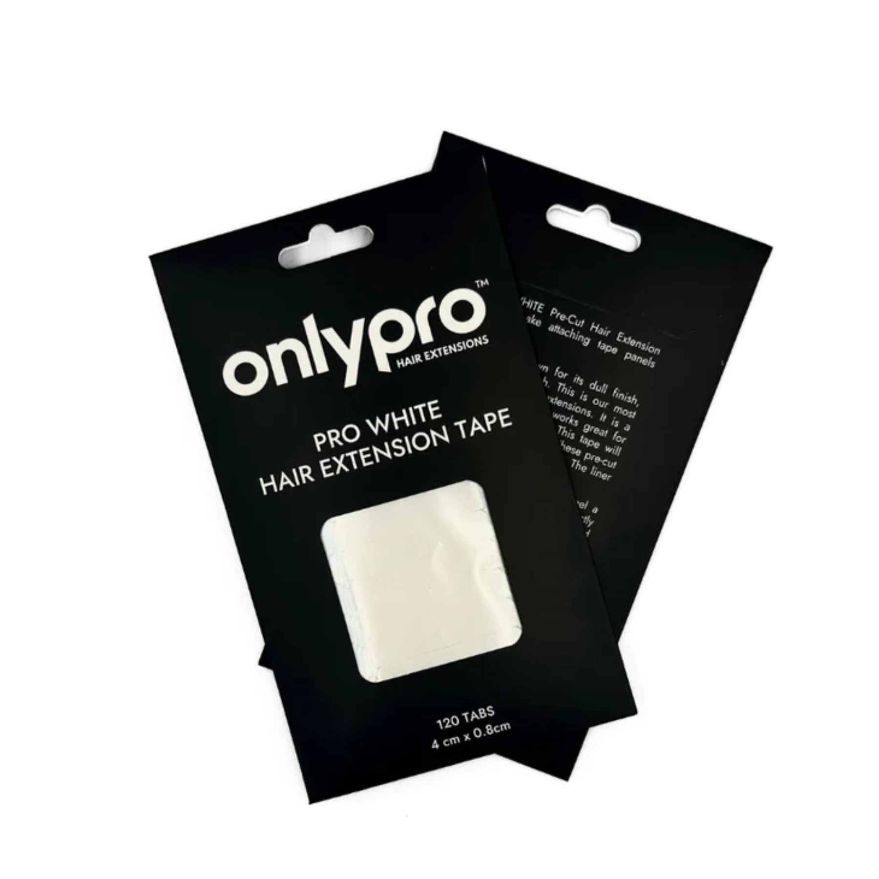 PRO WHITE REPLACEMENT TAPE TABS