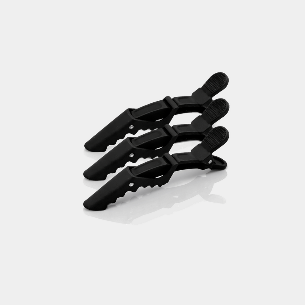 Matt Black Sectioning Clips (4)